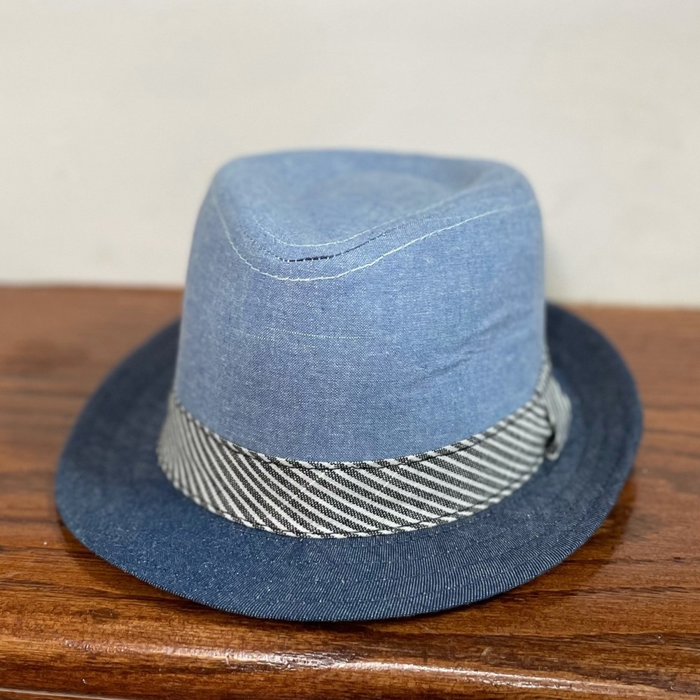Baby Denim Fedora Summer Hat